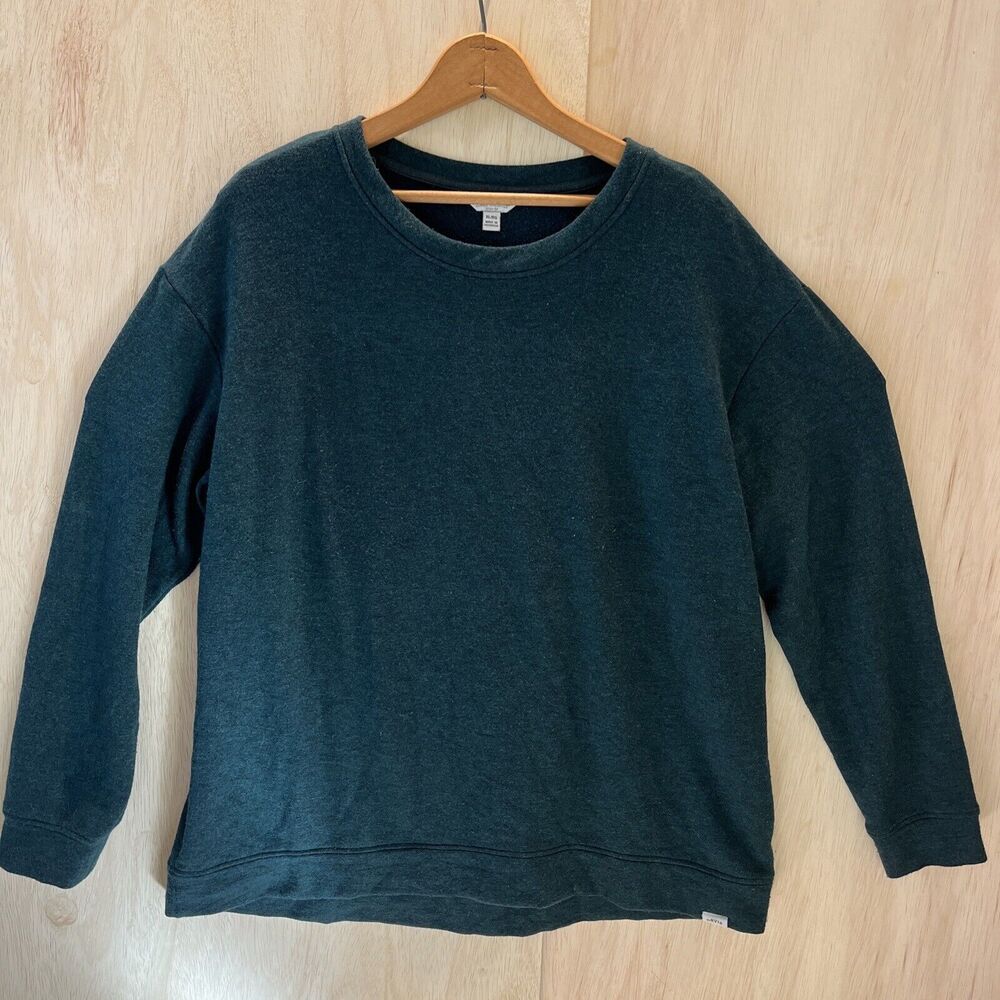 Orvis Mens size XL Blend Green sweater Shirt Top Pullover Super Soft